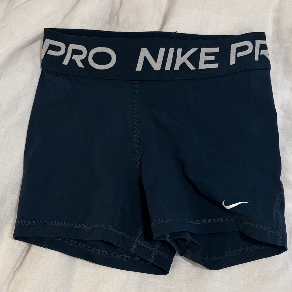 Nike Pro Dark Blue Training Shorts